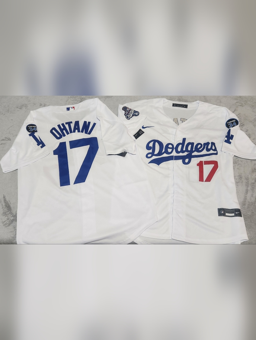 S. Ohtani Dodgers Championship Jersey